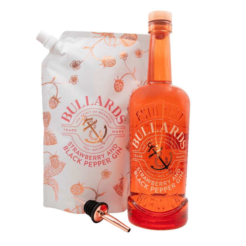 Bottle For Life Starter Pack - Strawberry & Black Pepper Gin